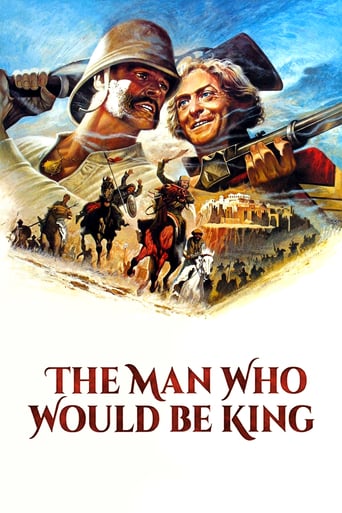 دانلود فیلم The Man Who Would Be King 1975 (مردی که می‌خواست سلطان باشد)