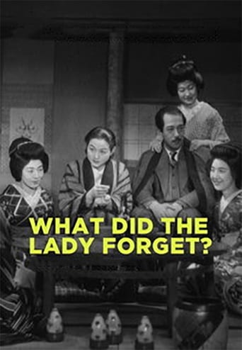 What Did the Lady Forget? 1937