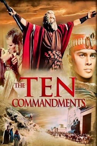 دانلود فیلم The Ten Commandments 1956 (ده فرمان)